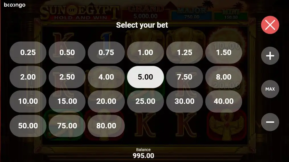 Sun of Egypt demo играть в рублях